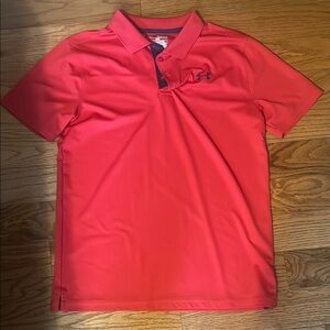 Under Armour red Polo Shirt